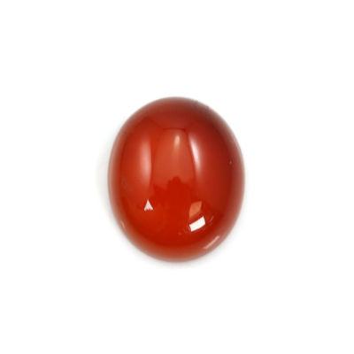 Forma ovale di agata rossa naturale cabochon Dimensioni 10x14mm 10pz/confezione