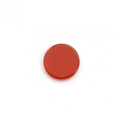Cabochons en Agate rouge ronde double plat 8mm ×10pcs