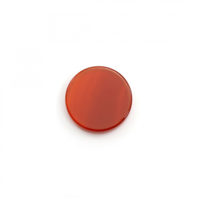 Красный агат кабошон двойной круглый 12 мм 10 шт/упак
