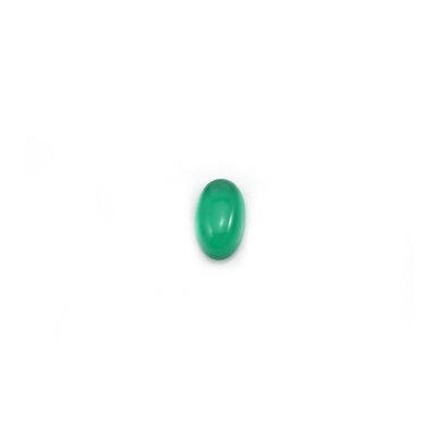 綠瑪瑙戒面 蛋形 尺寸5x7毫米 30個