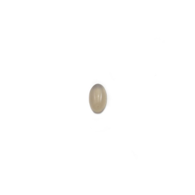 Cabochons en agate grise  ovale  Taille 3x5mm  30pcs/paquet