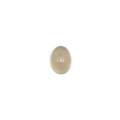 Graue Achate Cabochon  oval  6x8mm  30 Stck/Packung
