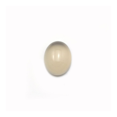 Graue Achate Cabochon  oval  8x10mm  30 Stck/Packung