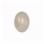 Graue Achate Cabochon  oval  12x16mm  10 Stck/Packung