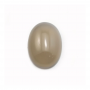 Agata grigia naturale Cabochons Dimensione ovale 13x18mm 10pz/confezione