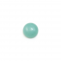 Natural Amazonite Cabochons Round Diameter 8mm 10 Pieces / Pack