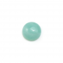 Natural Amazonite Cabochons Round Diameter 10mm 10 Pieces / Pack