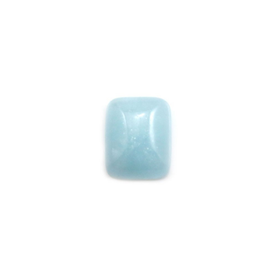 Natural Aquamarine Cabochons Rectangle Size 8x10mm 10Pieces/Pack