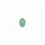 Cabochon ovale di avventurina verde naturale diametro 4x6mm spessore 2mm 30pz/confezione