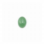 Cabochon ovale di avventurina verde naturale diametro 6x8 mm spessore 3,5 mm 30 pezzi/confezione
