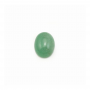 Natural Green Aventurine Cabochon  Oval  Diameter 7x9mm  Thick 3.5mm  30pcs/pack