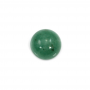 Natural Green Aventurine Cabochon  Round  Size 10mm  Thick 5mm  30pcs/pack
