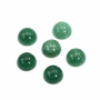 Natural Green Aventurine Cabochon  Round  Size 10mm  Thick 5mm  30pcs/pack