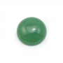 Natural Green Aventurine Cabochon  Round  Size 16mm  Thick 6mm  10pcs/pack