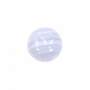 Cabochons en Calcédoine bleue rondes  Taille 8mm de diamètre  épaisseur 4mm  30pcs/paquet