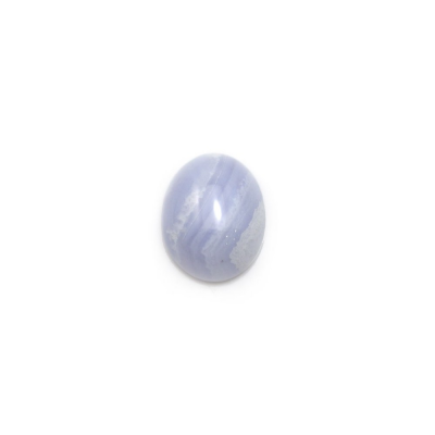 Calcedonio blu Cabochon ovale dimensioni 8x10mm spessore 4mm 10pcs/pack