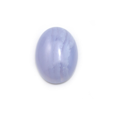 Natural Blue Lace Agate Chalcedony Cabochon  Oval  Size 12x16mm  Thickness  5mm  10pcs/Pack