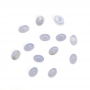 Blaue Chalcedon ovale Cabochons  13x18mm  Dicke 6mm  8 Stck / Packung