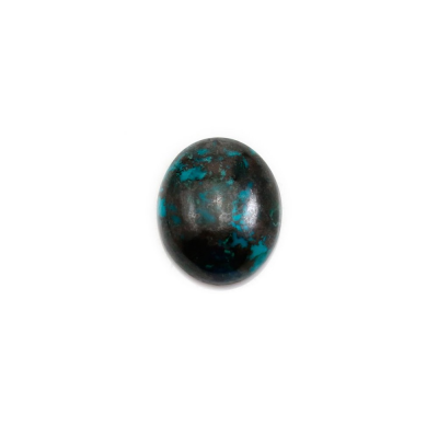 Natural  Chrysocolla Cabochons Oval Size 10x12mm 10pcs / pack