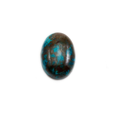 Natural  Chrysocolla Cabochons Oval Size 12x16mm 4pcs / pack