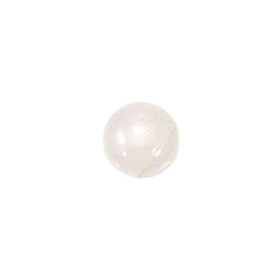 Натуральный белый нефрит кабошон круглый диаметр 8 мм 10 шт/упак