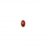 Naturale rosso diaspro Cabochon ovale 3x5mm spessore 2mm 30pcs/pack