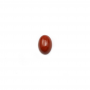 Cabochão da pedra vermelha   em forma de Oval. Tamanho: 5x7 mm  Espessura 3 mm  30 pçs/pacote