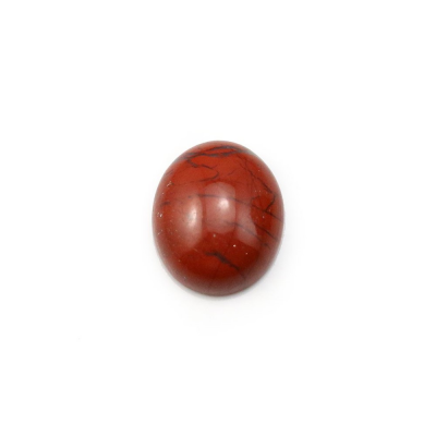 Naturale rosso diaspro Cabochon ovale dimensioni 10x12 mm spessore 4 mm 20pcs/pack