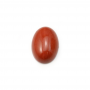 Cabochão da Jaspe vermelho  em forma de Oval  Tamanho: 10x14 mm  Espessura: 5 mm  20 pçs/pacote.