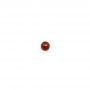 Cabochon de Jaspe vermelho  Em forma de Redonda  Tamanho: 3 mm  Espessura: 2 mm  30 pçs/pacote.