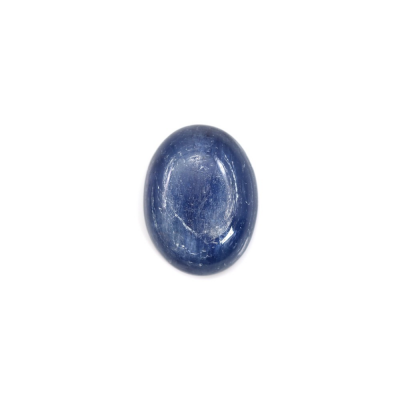 Cabochon ovale naturale di kyanite Flat Back Dimensioni 10x14 mm 6 pezzi/confezione