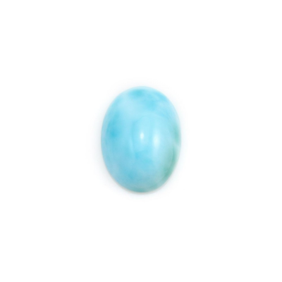Natural Larimar Cabochons Oval  Size 10x14mm 2pcs / Pack