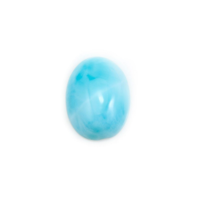 Natural Larimar Cabochons Oval  Size 12x16mm 2pcs / Pack