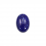 Cabochão de Lápis-lázuli  Em forma de oval  Tamanho: 13x18 mm  2 pçs/pacote.