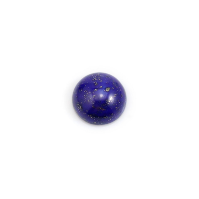 Cabochons en lapis-lazuli naturel Diamètre rond 12 mm 4 pièces/pack
