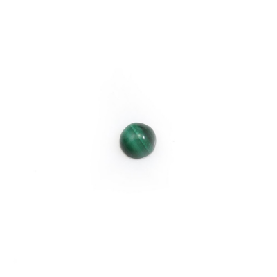 Malachite runde Cabochons  Durchmesser 4mm  10 Stck / Packung