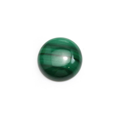 Malachite runde Cabochons  Durchmesser 14mm  2 Stck / Packung