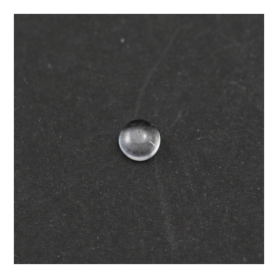 白水晶戒面 圓形 直徑4毫米 30個