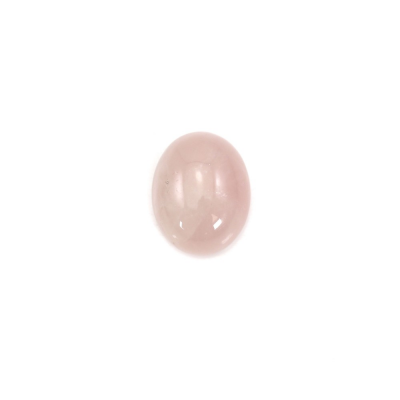 ローズクオーツ卵形裸石　サイズ　8mm x10mm  30個/パック