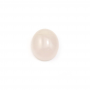 ローズクオーツ卵形裸石　サイズ　10mm x12mm  10個/パック