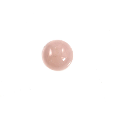 Cabochon naturali di quarzo rosa rotondo di 8 mm 30 pezzi/confezione