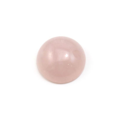 Cabochon di quarzo rosa naturale rotondo Dimensioni 14mm 10pz/confezione