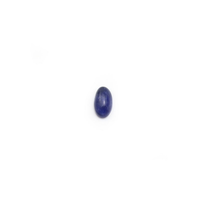 Cabochão de Sodalite  em forma de Oval  Tamanho: 3x5 mm  Espessura: 2 mm  30 pçs/pacote.