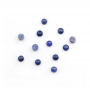 Sodalite runde Cabochons  Durchmesser 4mm  Dicke 2mm  30 Stck / Packung