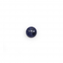 Natural Sodalite Cabochon  Round Size 6mm Thickness  2mm  30pcs/Pack