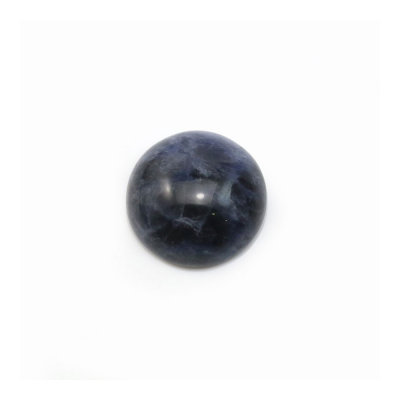 Sodalite runde Cabochons  Durchmesser 12mm  Dicke 5mm  10 Stck / Packung