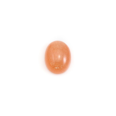 Natural Sunstone Cabochons Oval Size 7x9mm 10pcs / Pack