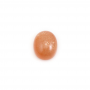 Natural Sunstone Cabochons Oval Size 8x10mm 10pcs / Pack