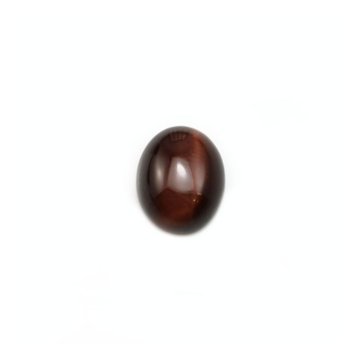 Red Tiger's eye Cabochon Oval Size 8x10mm Thickness  4mm  20pcs/Pack