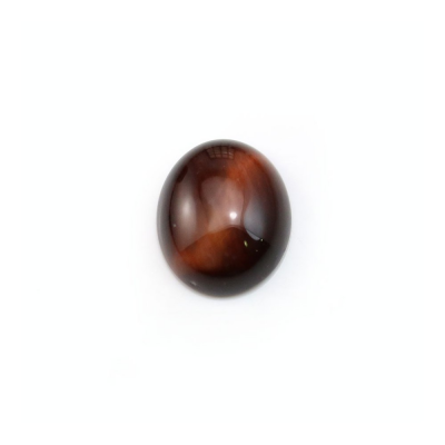 Red Tiger's eye Cabochon Oval Size 10x12mm Thickness  4mm  20pcs/Pack